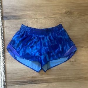 Lululemon Tie Dye shorts Size 6